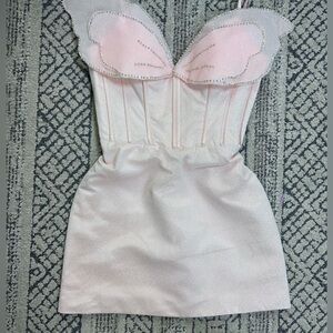 Butterfly hoco dress